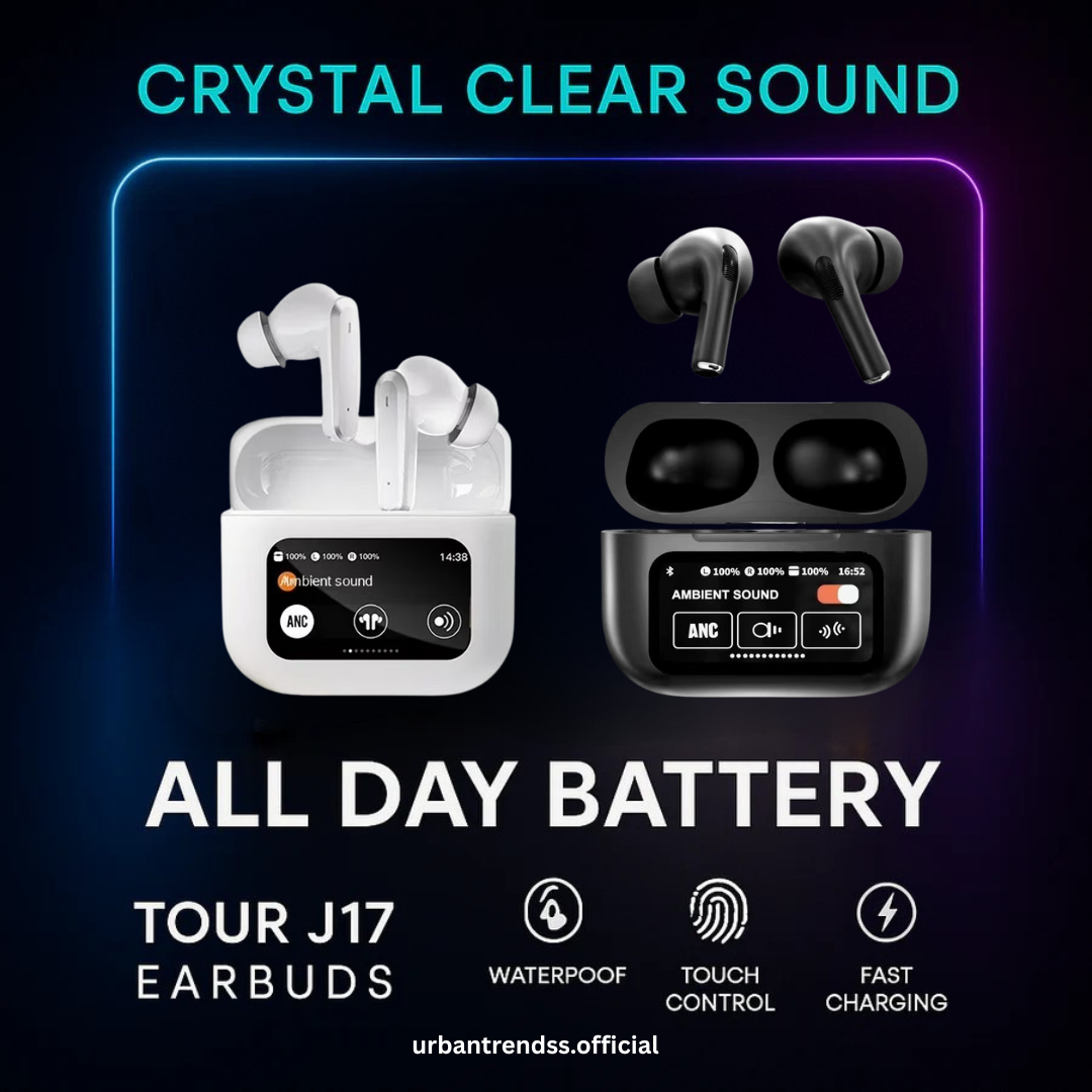 A9 Pro Wireless Earbuds Premium Sound, Smart Touch